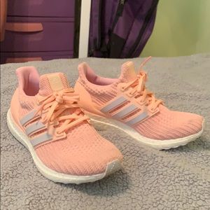 Orange/Orchid/Pink Like New Adidas Ultraboost